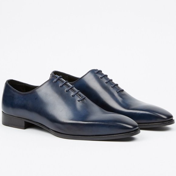 Handpainted Oxford // Navy - Picture 1 of 8